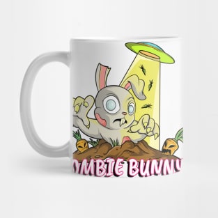 Cute Bunny Zombie Rabbit Mug